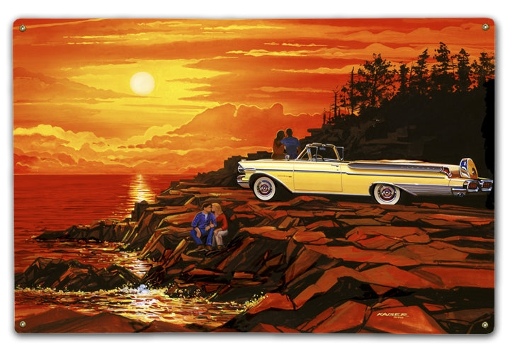 57 Mercury Sunset - Prints54.com