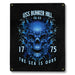 USS Bunker Hill CG-52 US Navy Davy Jones The Sea Is Ours Military Metal Sign - Prints54.com