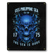 USS Philippine Sea CG-58 US Navy Davy Jones The Sea Is Ours Military Metal Sign - Prints54.com