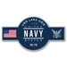 USS Lake Erie CG-70 US Navy Warship Ribbon 5 Inch Military Decal - Prints54.com