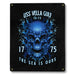 USS Vella Gulf CG-72 US Navy Davy Jones The Sea Is Ours Military Metal Sign - Prints54.com