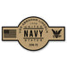 USS Abraham Lincoln CVN-72 NAS North Island CA US Navy Chief Khaki Goatlocker 5 Inch Decal - Prints54.com