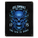 USS Zumwalt DDG-1000 US Navy Davy Jones The Sea Is Ours Military Metal Sign - Prints54.com