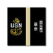 USS Dewey DDG-105 US Navy Chief Khaki Line 5 Inch Military Split Decal - Prints54.com