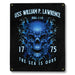 USS William P Lawrence DDG-110 US Navy Davy Jones The Sea Is Ours Military Metal Sign - Prints54.com