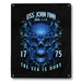 USS John Finn DDG-113 US Navy Davy Jones The Sea Is Ours Military Metal Sign - Prints54.com