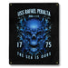 USS Rafael Peralta DDG-115 US Navy Davy Jones The Sea Is Ours Military Metal Sign - Prints54.com