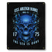 USS Arleigh Burke DDG-51 US Navy Davy Jones The Sea Is Ours Military Metal Sign - Prints54.com