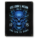 USS John S McCain DDG-56 US Navy Davy Jones The Sea Is Ours Military Metal Sign - Prints54.com