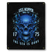 USS Hopper DDG-70 US Navy Davy Jones The Sea Is Ours Military Metal Sign - Prints54.com