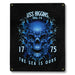 USS Higgins DDG-76 US Navy Davy Jones The Sea Is Ours Military Metal Sign - Prints54.com