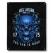 USS Lassen DDG-82 US Navy Davy Jones The Sea Is Ours Military Metal Sign - Prints54.com