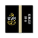 USS Bulkeley DDG-84 US Navy Chief Khaki Line 5 Inch Military Split Decal - Prints54.com