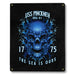 USS Pinckney DDG-91 US Navy Davy Jones The Sea Is Ours Military Metal Sign - Prints54.com