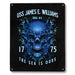 USS James E Williams DDG-95 US Navy Davy Jones The Sea Is Ours Military Metal Sign - Prints54.com