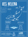 USS Helena SSN-725 US Navy Submarine Silent Service Dolphin Poster - Prints54.com