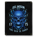 USS Jackson LCS-6 US Navy Davy Jones The Sea Is Ours Military Metal Sign - Prints54.com