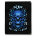 USS Wasp LHD-1 US Navy Davy Jones The Sea Is Ours Military Metal Sign - Prints54.com