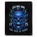 USS Iwo Jima LHD-7 NS Mayport FL US Navy Davy Jones The Sea Is Ours Military Metal Sign - Prints54.com