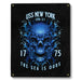 USS New York LPD-21 NS Mayport FL US Navy Davy Jones The Sea Is Ours Military Metal Sign - Prints54.com