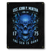 USS John P Murtha LPD-26 US Navy Davy Jones The Sea Is Ours Military Metal Sign - Prints54.com