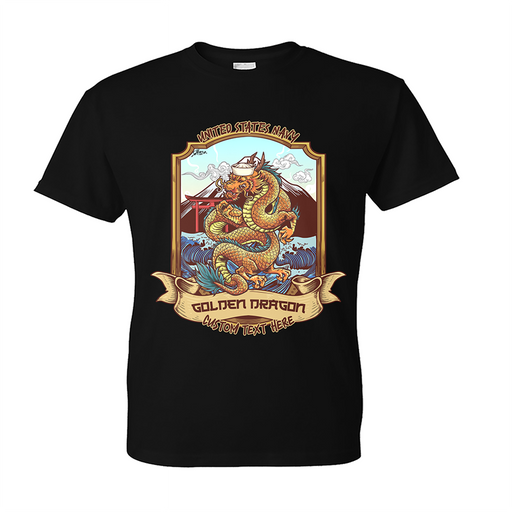 US Navy Golden Dragon Westpac Deployment T-Shirt - Prints54.com