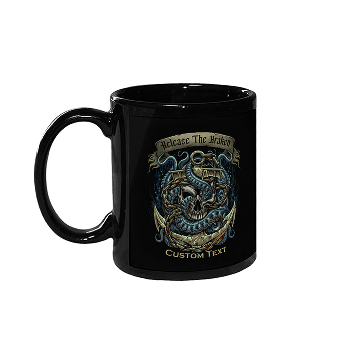 US Navy Chief Kraken CPO Military Coffee Mug