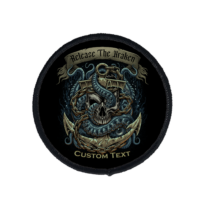 US Navy Release The Kraken Military 3 Inch Patch - Prints54.com