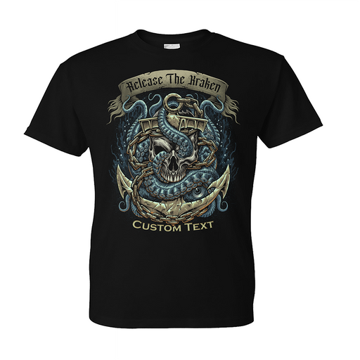 US Navy Chief Kraken Custom Military T- Shirt - Prints54.com