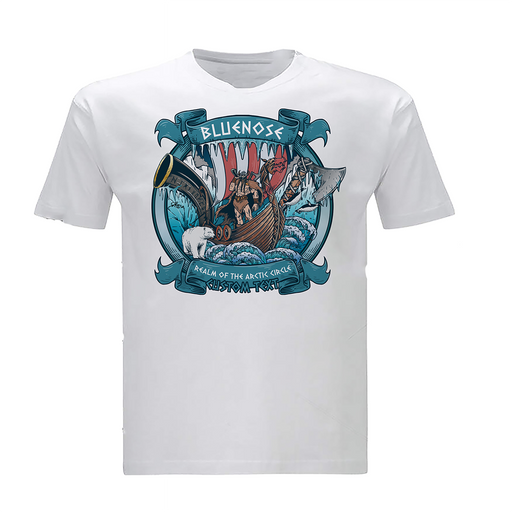 US Navy Bluenose Viking Arctic Longboat T-Shirt - Prints54.com