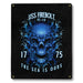 USS Firebolt PC-10 US Navy Davy Jones The Sea Is Ours Military Metal Sign - Prints54.com