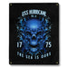 USS Hurricane PC-3 US Navy Davy Jones The Sea Is Ours Military Metal Sign - Prints54.com