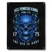 USS Pennsylvania SSBN-735 US Navy Davy Jones The Sea Is Ours Military Metal Sign - Prints54.com