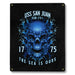 USS San Juan SSN-751 US Navy Davy Jones The Sea Is Ours Military Metal Sign - Prints54.com