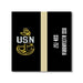 USS Alexandria SSN-757 US Navy Chief Khaki Line 5 Inch Military Split Decal - Prints54.com