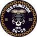 USS Princeton CG-59 US Navy Chief 5 Inch Military Decal - Prints54.com