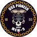 USS Pioneer MCM-9 US Navy Chief 5 Inch Military Decal - Prints54.com