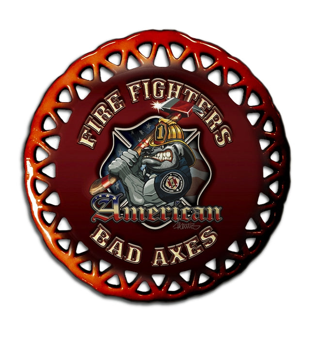 American Bad Axes Art Rendering - Prints54.com