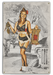 Army Allure Military Pin-Up Girl Art Rendering - Prints54.com