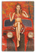 Autumn in Red Pin-Up Art Rendering - Prints54.com