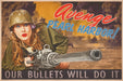 Avenge Pearl Harbor Pin-Up Girl Art Rendering - Prints54.com