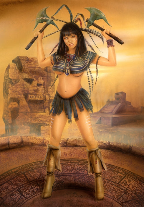 Aztect Art Rendering - Prints54.com