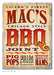 Mac's BBQ Joint Art Rendering - Prints54.com