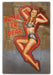 US Air Force Bomb 'Er Dear Military Pin-Up Nose Art WW2 Art Rendering - Prints54.com