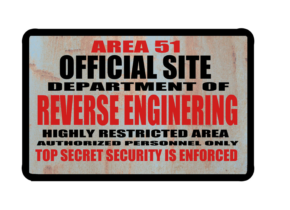 Distressed Area 51 Official Site Art Rendering - Prints54.com