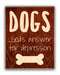 Dogs...God's answer for depression Art Rendering - Prints54.com