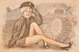 Elizabeth Army Military Pin-Up Art Rendering - Prints54.com