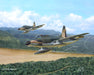 F-100 Super Sabre Cong Killer Art Rendering - Prints54.com