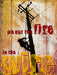 Fire in the Wire Art Rendering - Prints54.com