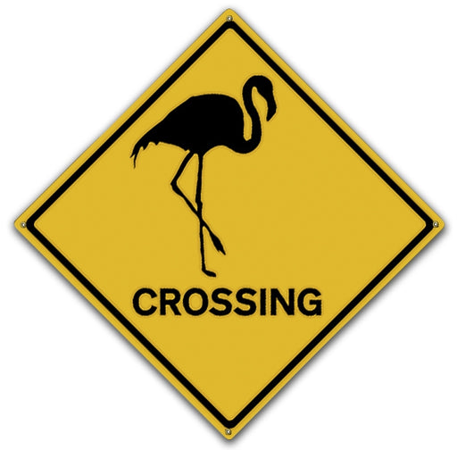 Flamingo Crossing 2 Art Rendering - Prints54.com